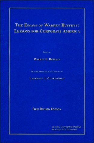 [EPUB] The Essays of Warren Buffett : Lessons for Corporate America by Warren Buffett ,  Lawrence A. Cunningham  (Editor)